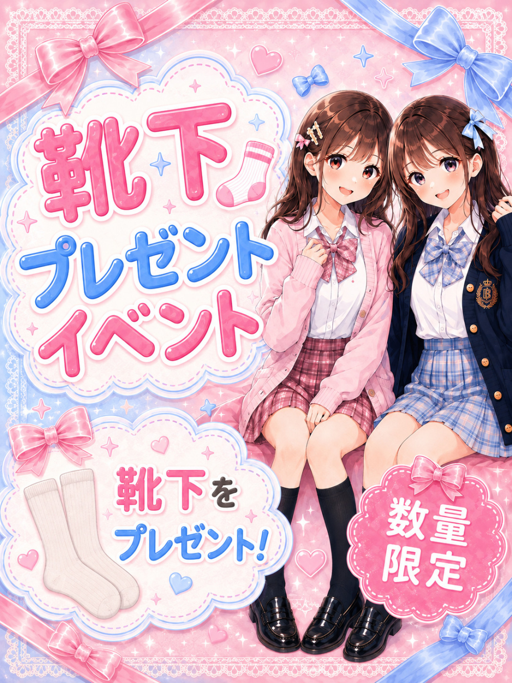 着用靴下ﾌﾟﾚｾﾞﾝﾄ